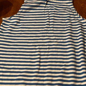 Authentic Soviet Era Airborne troops  blue stripes undershirt  (1988/ issued for